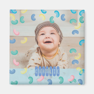 Aimant Jelly Beans Tumbling Cute Custom Baby Photo