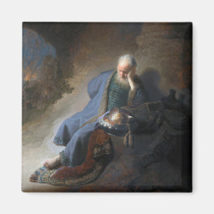 Aimant Jeremiah Destruction Jérusalem Bible Rembrandt