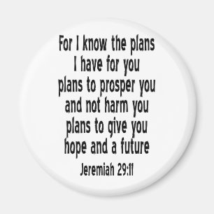 Aimant Jérémie 29:11
