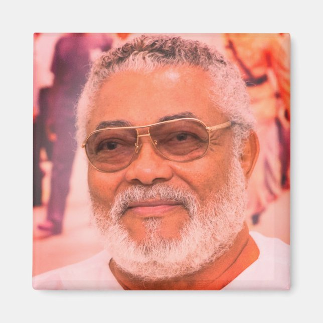 Aimant Jerry Rawlings, J.J. Rawlings, Président du Ghana (Devant)