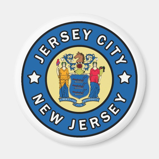 Aimant Jersey City New Jersey (Devant)