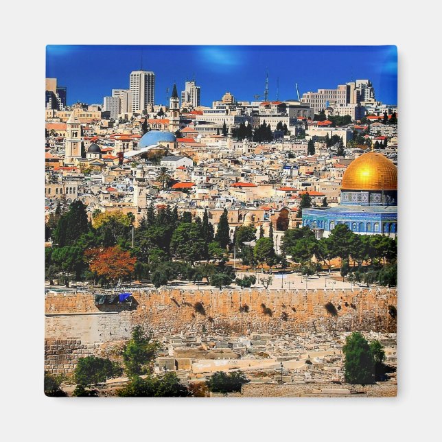 Aimant Jérusalem, Israël (Devant)