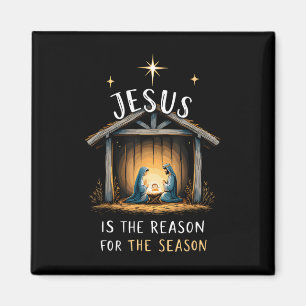 Aimant Jésus Est La Raison De La Saison De Noël Xmas 