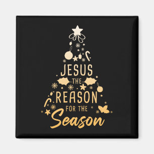 Aimant Jésus La Raison De La Saison - Foi De Noël