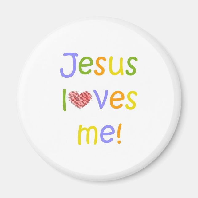 Aimant Jésus m'aime l'aimant (Devant)
