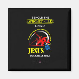 Aimant JÉSUS : Tueur de Baphomet