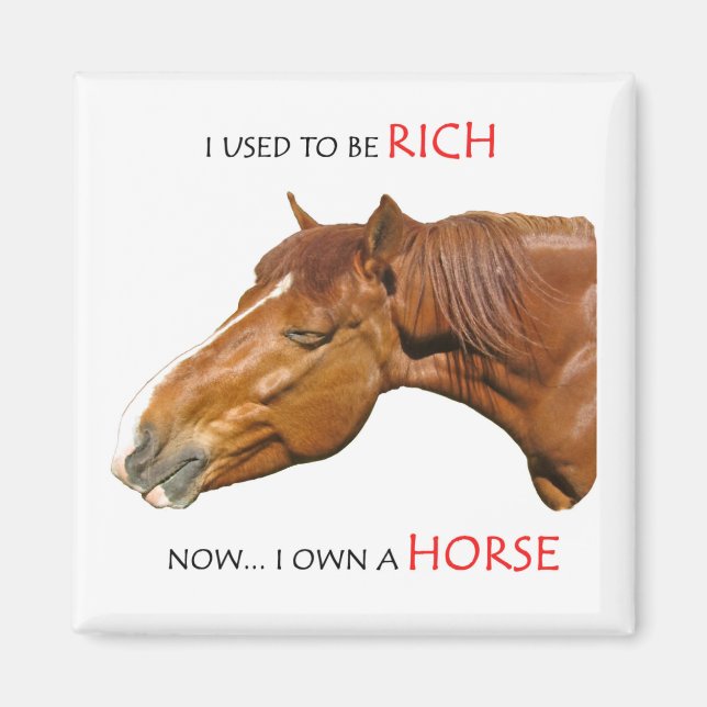 Aimant J'étais riche (Devant)