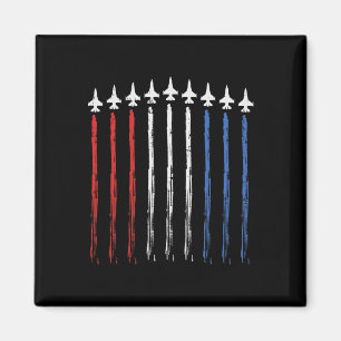 Aimant Jets Us American Flag Independence 4 juillet Pat