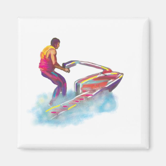 Aimant jetski (Devant)