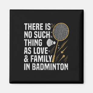 Aimant Jeu de badminton une telle chose navette joueur de