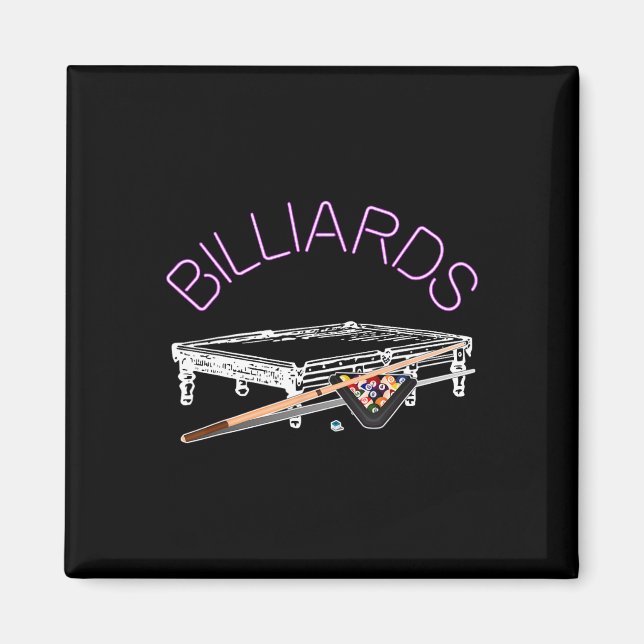 Aimant Jeu de billard (Devant)