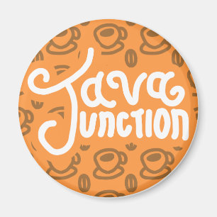 Aimant Jeu de jonction café et de l'orange de haricot