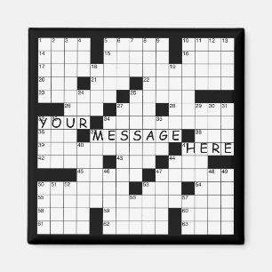 Aimant Jeu de mots croisé