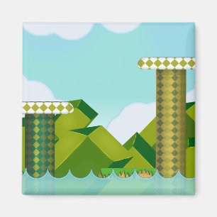 Aimant Jeu de plate-forme rétro