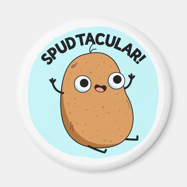 Aimant Jeu de pomme de terre amusant (Devant)