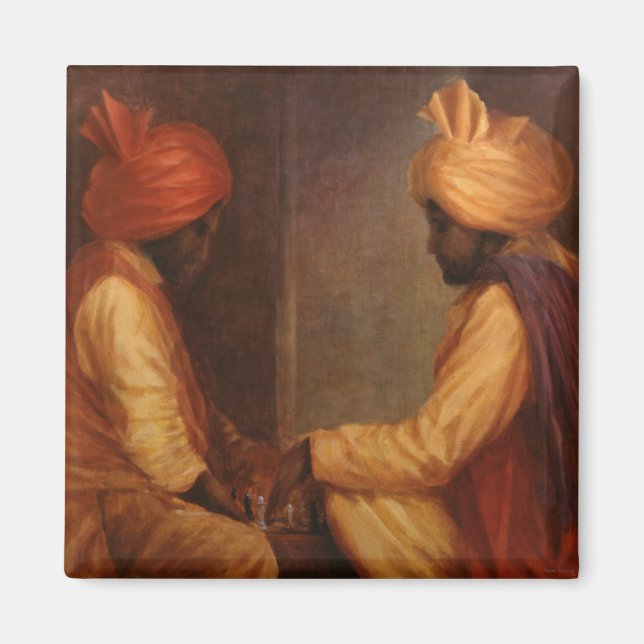 Aimant Jeu d'échecs (Devant)