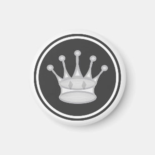 Aimant Jeu d'échecs Reine blanche