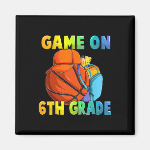 Aimant Jeu En 6E Année Premier Jour De L'École Basketball