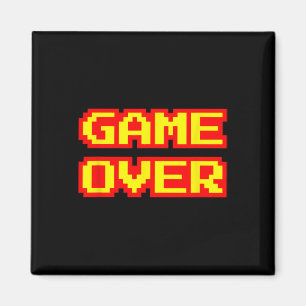 Aimant Jeu sur Vintage Retro Arcade Jeux Vidéo Jeu