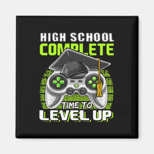 Aimant Jeu Vidéo Complet de l'école Cadeau Graduation Sen