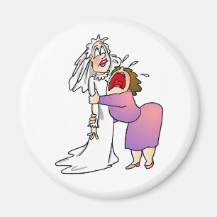 Aimant : Jeune mère de l'aimant de jeune mariée