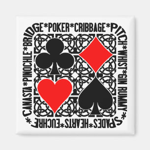 aimant Jeux de cartes