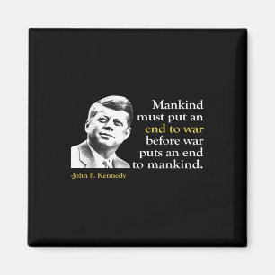 Aimant Jfk John F Kennedy Président Citation de fin de gu