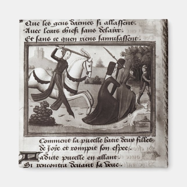 Aimant Joan d'Arc (Devant)