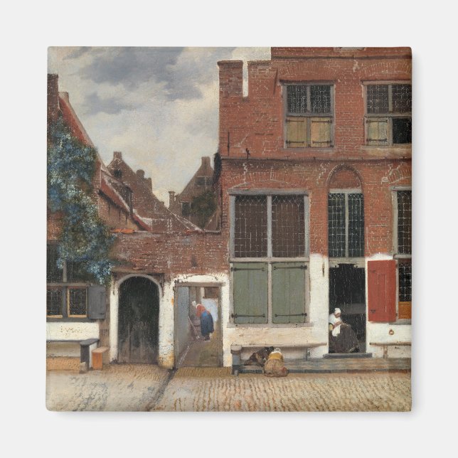 Aimant Johannes Vermeer - Little Street (Devant)