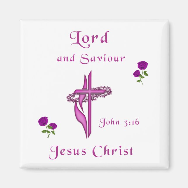 Aimant John 3:16 (Devant)