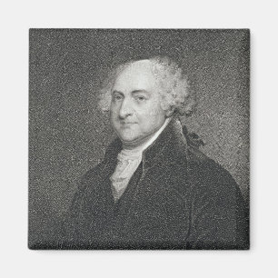 Aimant John Adams, gravé par James Barton Longacre (179
