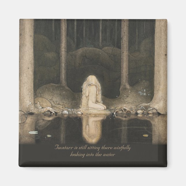 Aimant John Bauer Tuvstarr par le tarn forestier CC1038 (Devant)