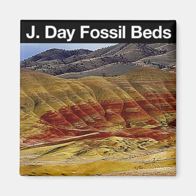Aimant John Day Fossil Beds National Monument (Devant)