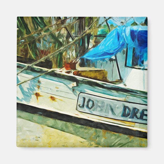 Aimant John Drew Impressionnisme Abstrait (Devant)