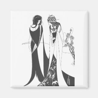 Aimant John et Salome, par Aubrey Beardsley.. HD