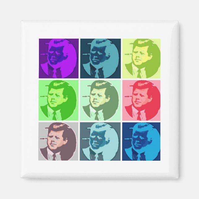 Aimant John F Kennedy (Devant)