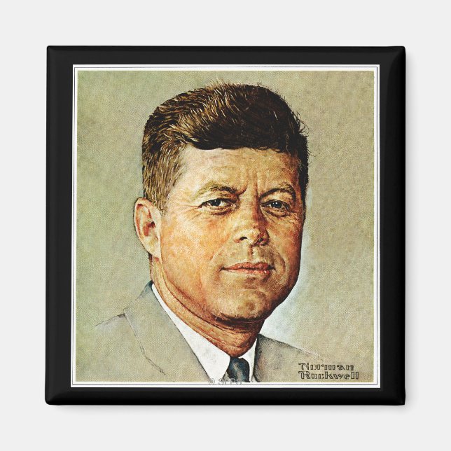 Aimant John F. Kennedy À MEMORIAM (Devant)