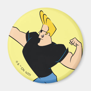 Aimant Johnny Bravo Flexing