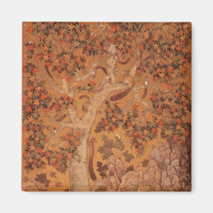 Aimant Johnson Album I, écureuils no 30 à bord d'un avion