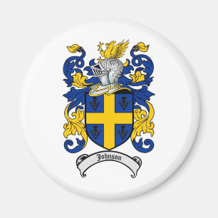 Aimant Johnson Family Crest - Armoiries