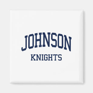 Aimant Johnson High School S Gainesville Ga Retro Sports