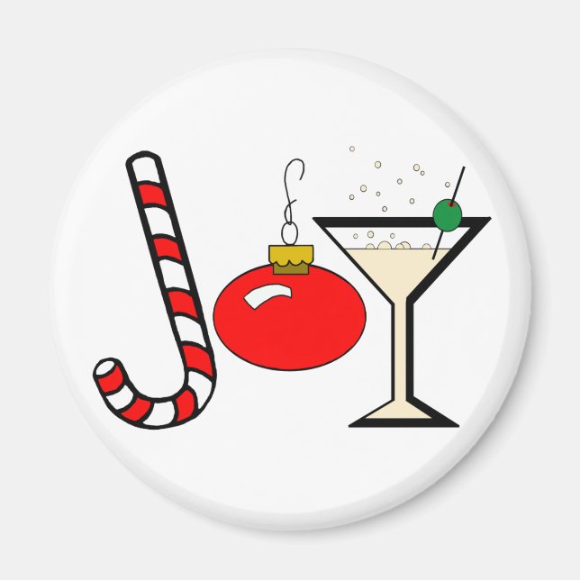 Aimant Joie De Noël (Devant)