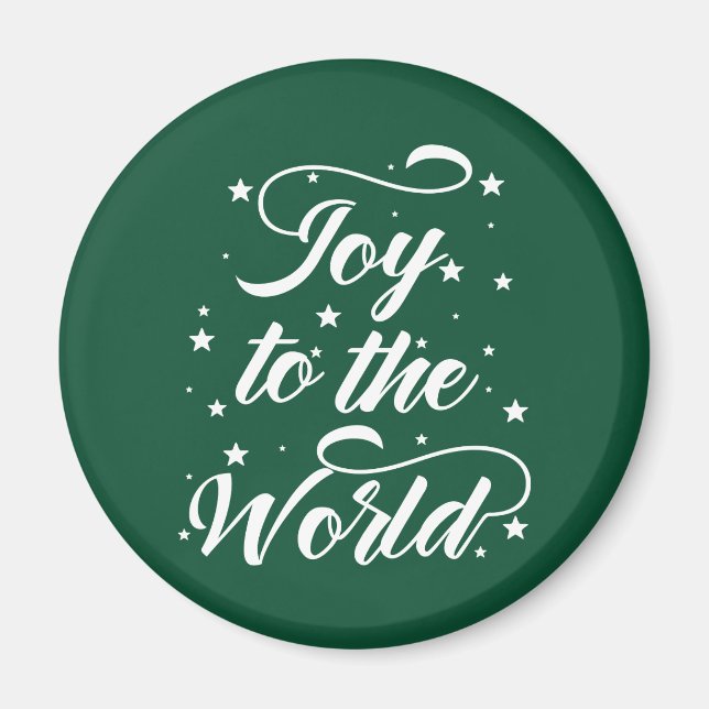 Aimant joie pour le monde Noël (Devant)