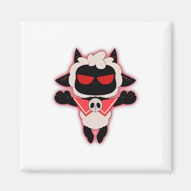 Aimant Join The Cult - Cult Of The Lamb Angry Gamer Cult  (Devant)