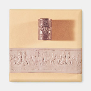 Aimant Joint et impression de cylindre d'Akkadian