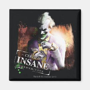 Aimant Joker - Certified Insane