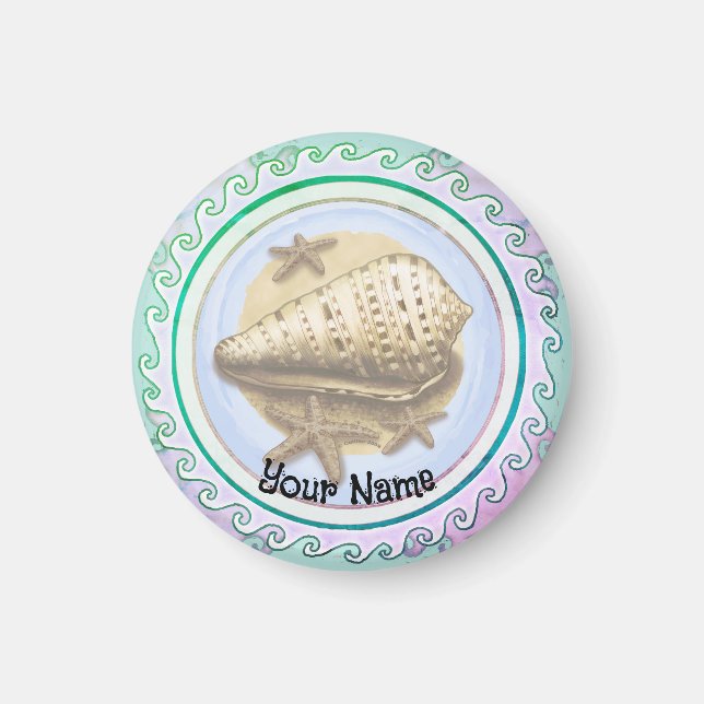 Aimant Joli coquillage (Devant)
