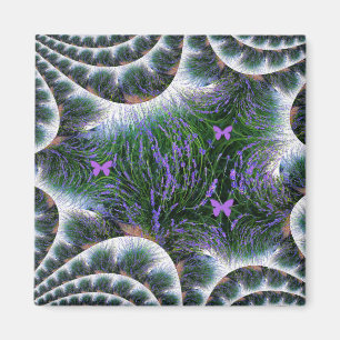 Aimant Joli jardin de lavande.......