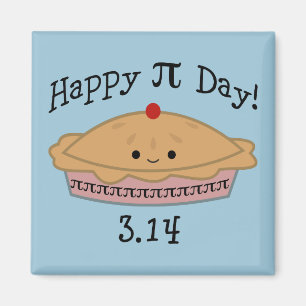 Aimant Joli Joyeux Pi Day !