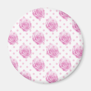Aimant Joli motif rose roses